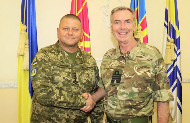 Начальник Штаба обороны Британии посетил Украину
