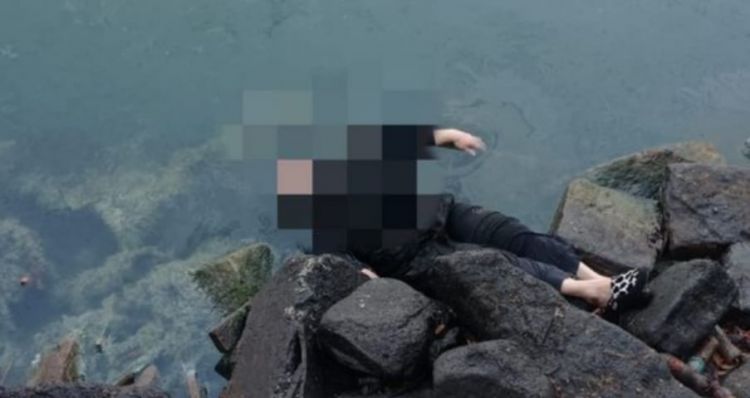 Bulvarda dənizdə batan qadın xilas edildi DİN-dən açıqlama ÖZƏL-FOTO