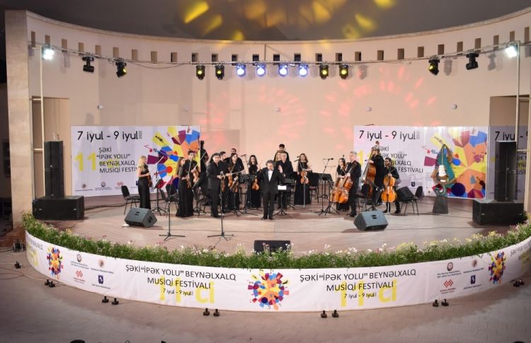Şəki “İpək Yolu” XI Beynəlxalq Musiqi Festivalı başa çatdı