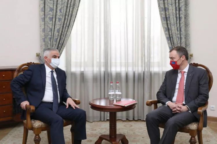 Вице-премьер Армении обсудил с Тойво Клааром ситуацию в регионе