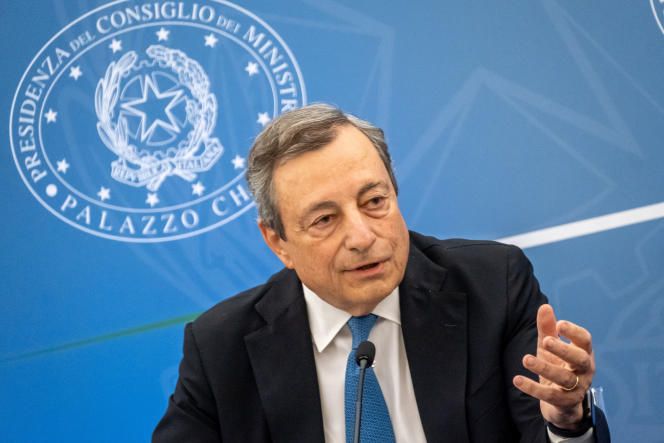 Italy's president rejects Prime Minister Mario Draghi's offer to resign