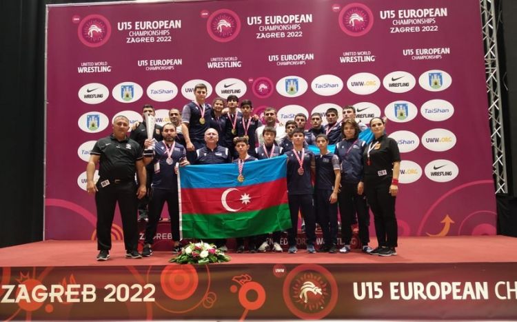 Четыре азербайджанских борца стали чемпионами Европы