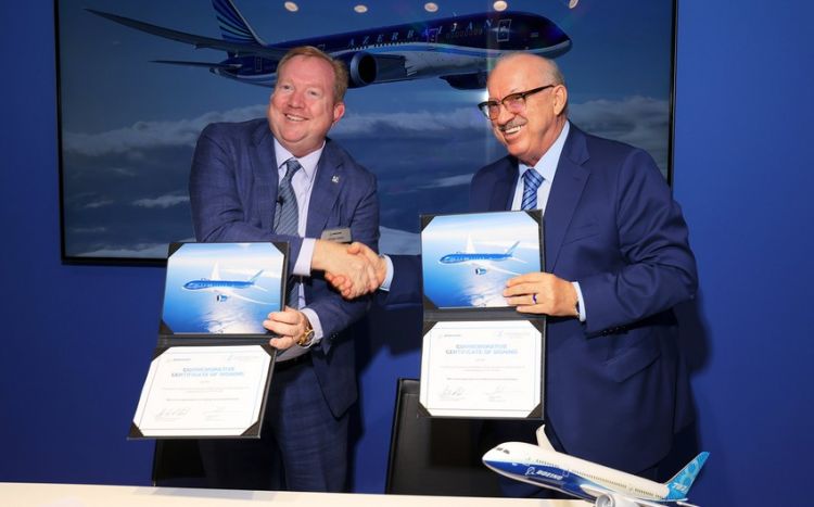 AZAL покупает 4 авиалайнера Boeing 787-8 Dreamliner