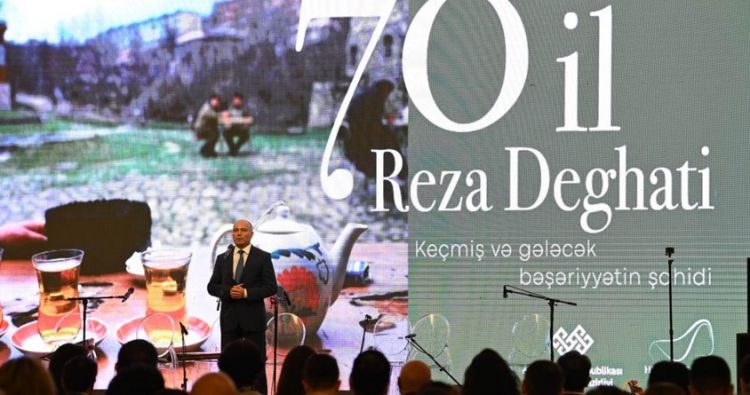 В Центре Гейдара Алиева состоялось мероприятие, посвященное 70-летнему юбилею Резы Дегати