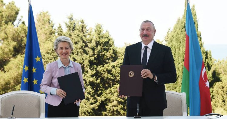 الاتحاد الأوروبي يوقع اتفاقاً مع أذربيجان لمضاعفة واردات الغاز