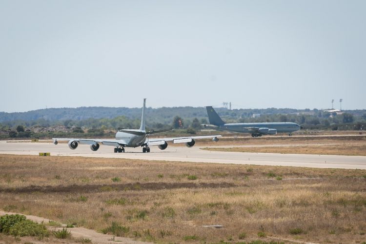 NATO air forces train over Romania