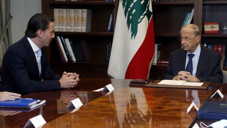 U.S. energy envoy in Beirut as Israel and Lebanon eye maritime border agreement