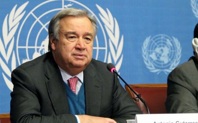 Генсек ООН обеспокоен ситуацией в Карабахе
