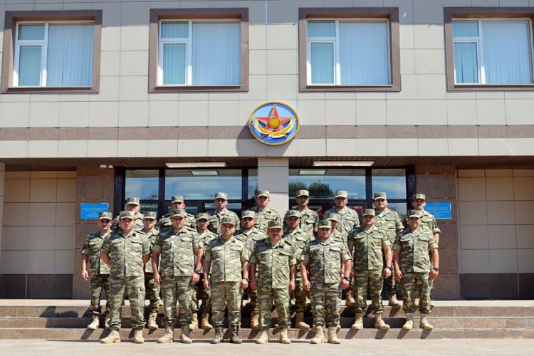 Азербайджанские артиллеристы посетили Казахстан