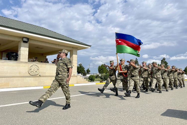 В Азербайджанской Армии состоялись церемонии принятия присяги новобранцами