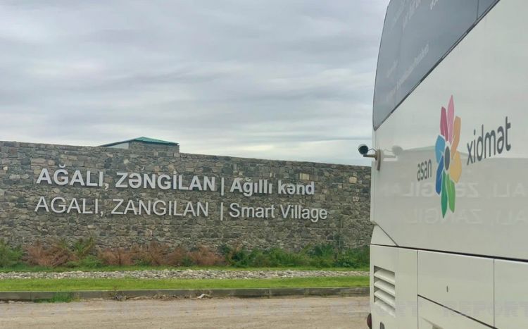 Мобильная служба "ASAN xidmət" оказала услуги гражданам в Зангилане