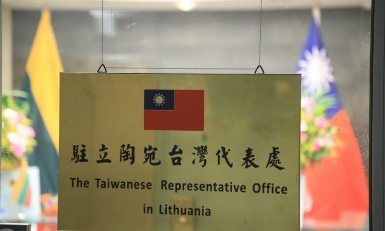 China slaps sanctions on Lithuanian junior minister over Taiwan visit