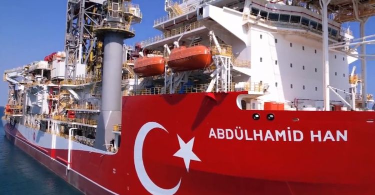 Türkiyənin “Abdülhamid Han” gəmisi Aralıq dənizində ilk qazma işlərinə başlayıb