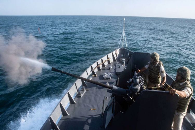 «Кубок моря»: Выполнено задание «артиллерийская стрельба по воздушным целям»