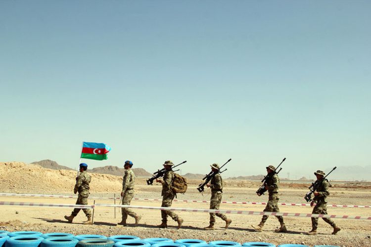 Азербайджанские снайперы выполнили очередные упражнения на конкурсе в Иране