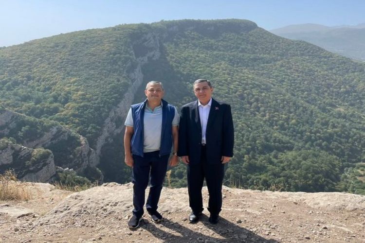 Новоназначенный посол Туркменистана в Азербайджане посетил Шушу