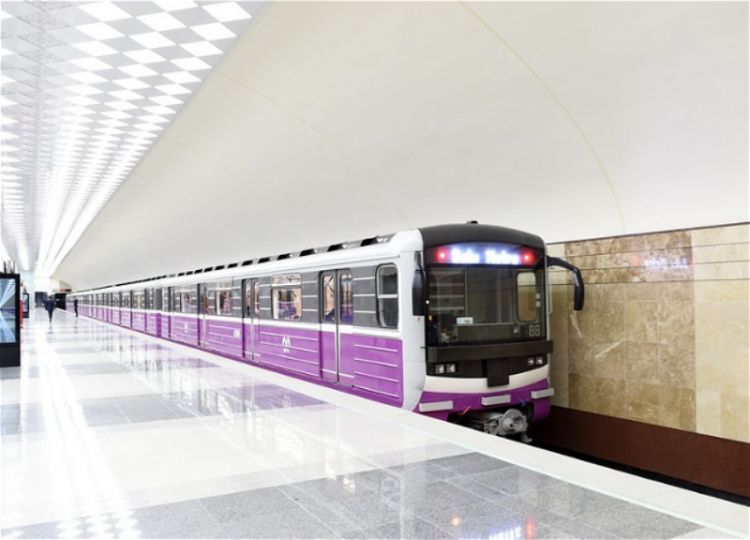 Metronun "Bənövşəyi" xəttinə bu qatarlar buraxılacaq