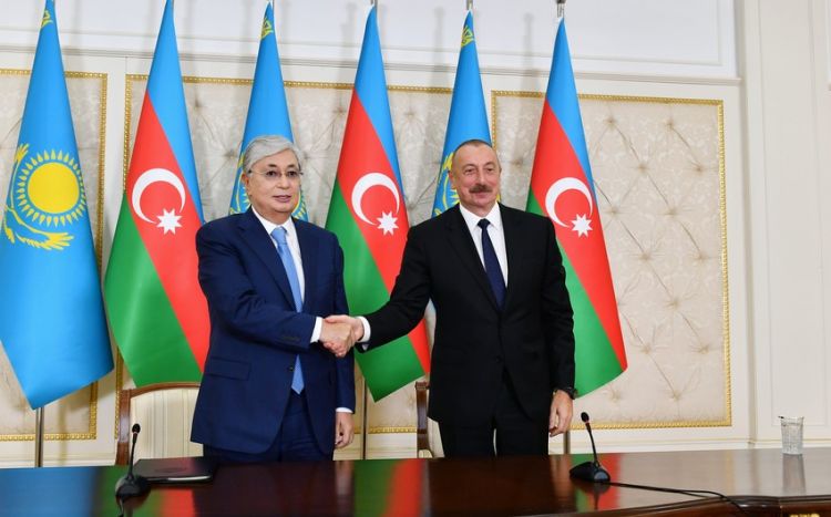 Ильхам Алиев вносит большой вклад в развитие сотрудничества между нашими странами Президент Казахстана