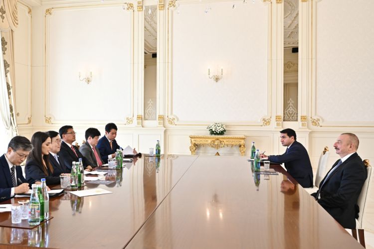 Президент Ильхам Алиев принял спецпредставителя Президента Республики Корея ОБНОВЛЕНО