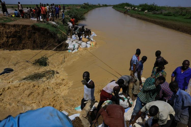 سيول جديدة في السودان والنيل يتجاوز المنسوب الحرج