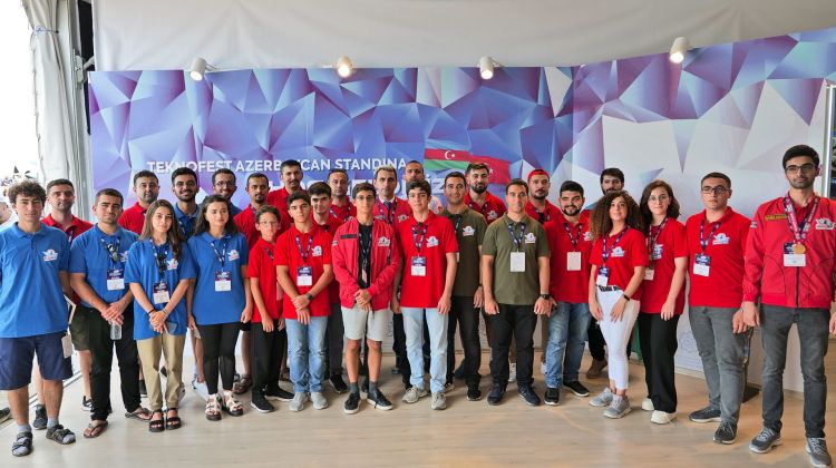 Ölkəmiz Türkiyədə keçirilən “Teknofest 2022”də milli pavilyonla təmsil olunur