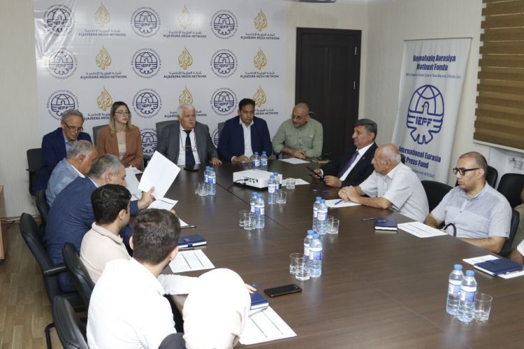 IEPF and Al Jazeera Media Network started joint training for Arabic-speaking journalists