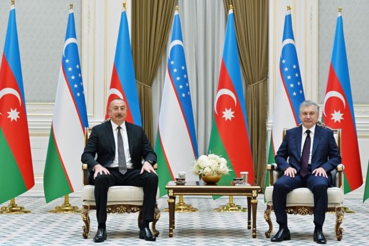 Президент Ильхам Алиев направил поздравительное письмо Президенту Узбекистана