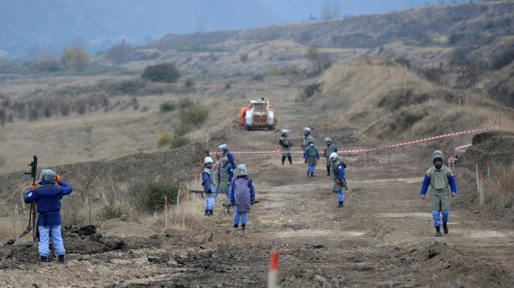 В прошлом месяце на освобожденных территориях были обнаружены 3042 мины