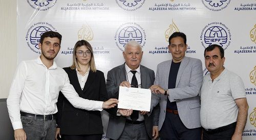 Training sessions for Arabic-speaking journalists held between Al-Jazeera and IEPF ended