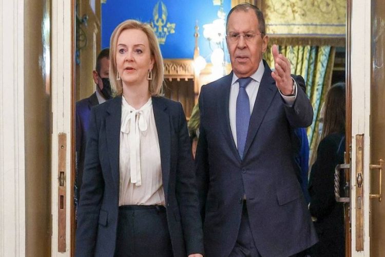 Lavrov: Liz Trass Rusiyaya qarşı bilərəkdən mənfi mövqedədir