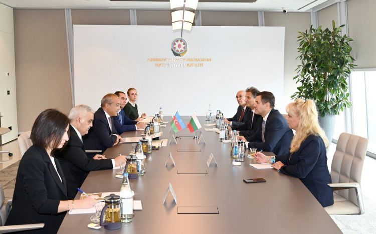 بحث سبل تطوير التعاون الاقتصادي بين أذربيجان وبلغاريا