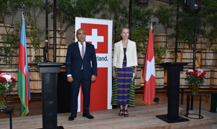 В Баку состоялось мероприятие, посвященное Национальному празднику Швейцарии