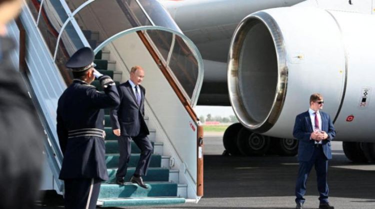 بوتين في أوزبكستان لحضور قمة شنغهاي ولقاء نظيره الصيني