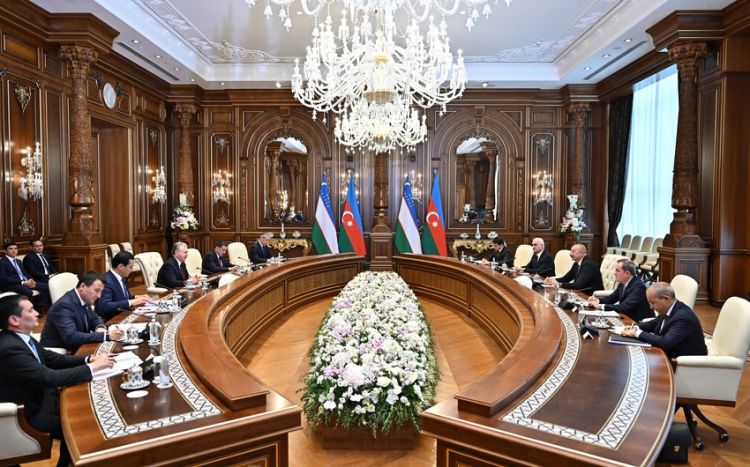Мы создаем новое содержание в наших связях с Узбекистаном Президент Азербайджана