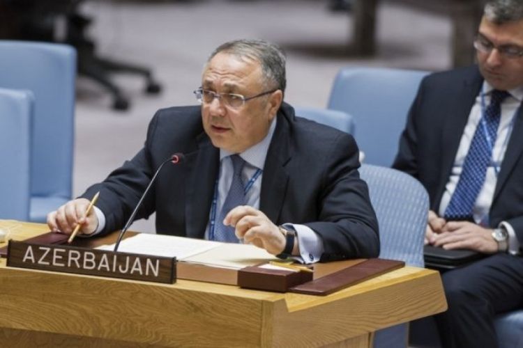 Мы решительно отвергаем обвинения Армении Постпред Азербайджана при ООН