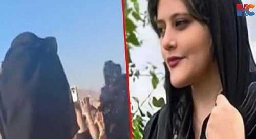 İranda qadınlar hicablarını çıxardı Etiraz aksiyası