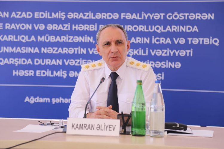 Кямран Алиев дал поручения прокурорам освобожденных районов