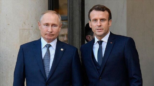 France's Macron accuses Putin of 'blackmail' over nuclear threat