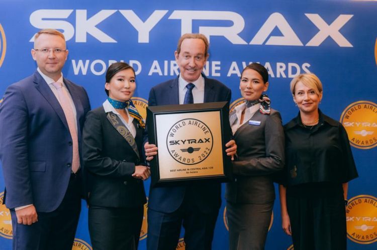 Air Astana в 10-й раз стала лучшей авиакомпанией в Центральной Азии и СНГ