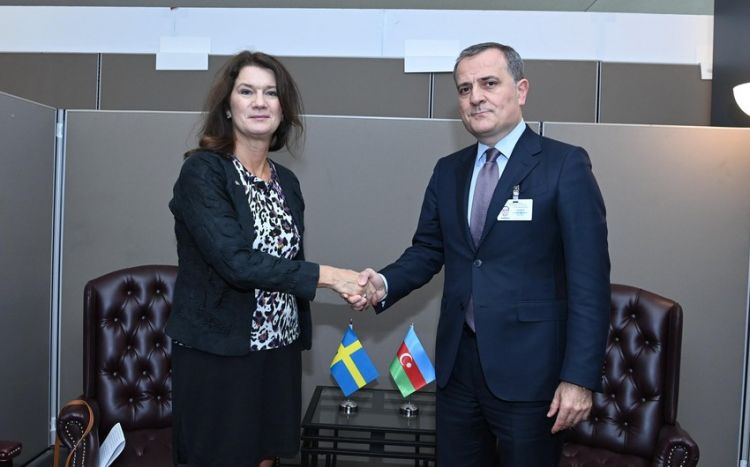 Джейхун Байрамов обсудил с главой МИД Швеции последние провокации Армении на границе