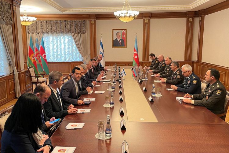 Обсуждены вопросы азербайджано-израильского военного сотрудничества