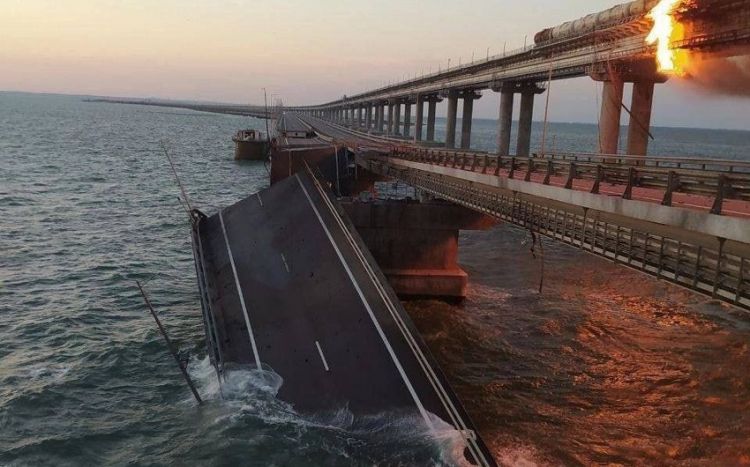 Ущерб от взрыва на Крымском мосту оценивается от 3,3 до 8 млн долларов