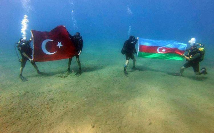 Завершились совместные учения спецназа ВМС Азербайджана и Турции