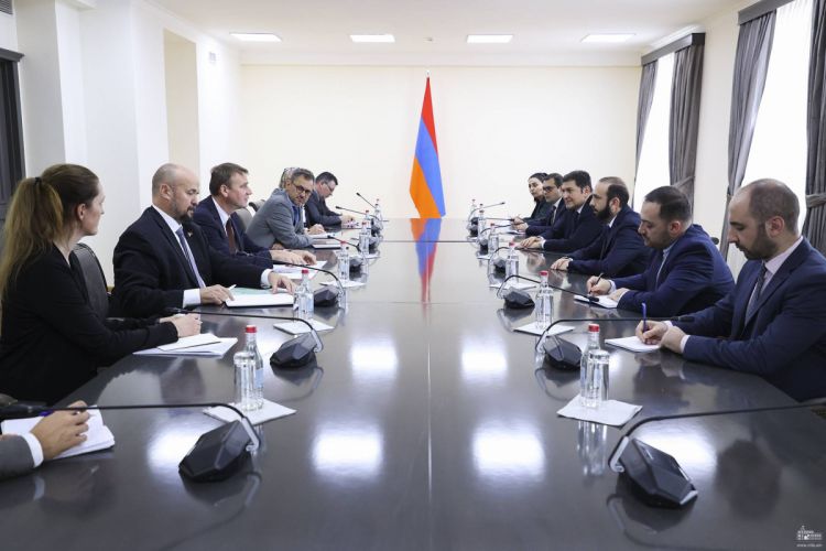 Арарат Мирзоян встретился с представителями технической группы ЕС