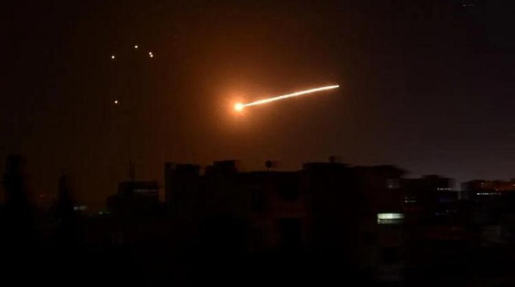 Israeli missile strike targets military sites around Damascus