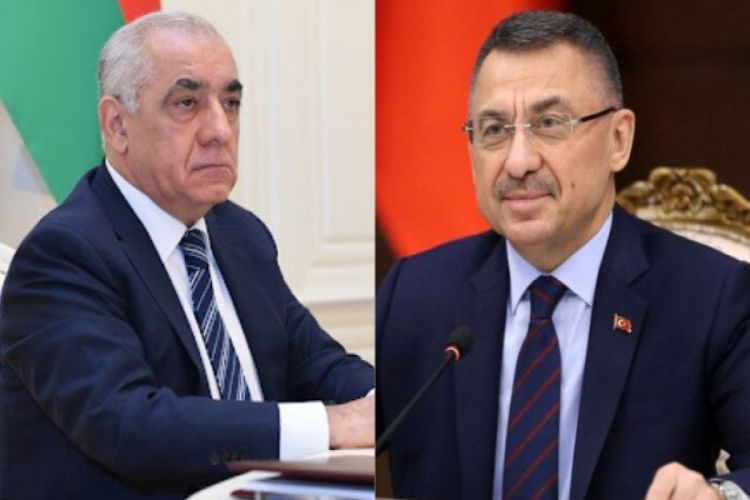 Али Асадов поздравил вице-президента Турции с Днем Республики