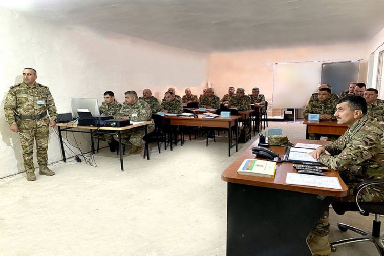В Сухопутных войсках проведены командно-штабные учения