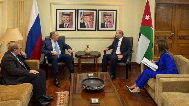 محادثات بين لافروف والصفدي في عمان