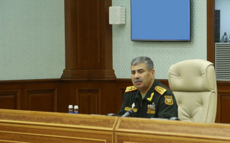 Закир Гасанов поздравил личный состав Азербайджанской армии