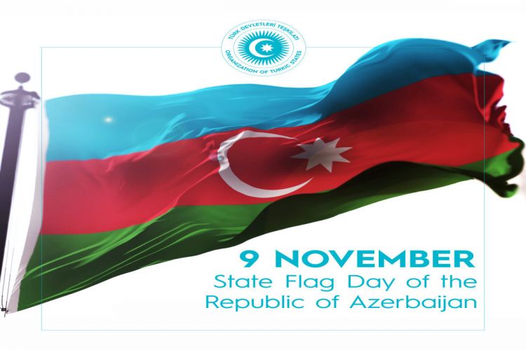 Организация тюркских государств поздравила Азербайджан с Днем Государственного флага